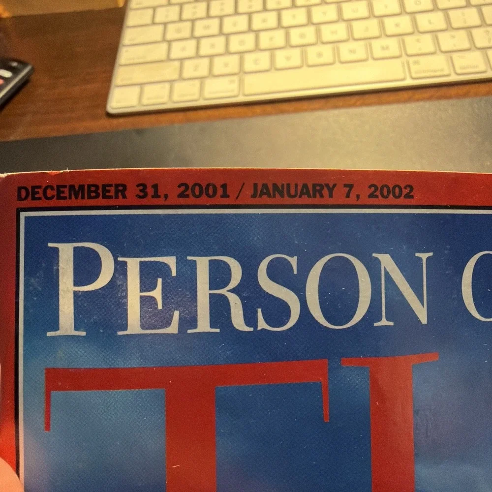 Time Magazine December 31, 2001 - Person of The Year: Rudy Giuliani